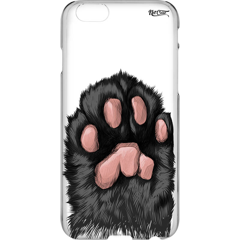 Capa Silicone NetCase Transparente Paw Street Case