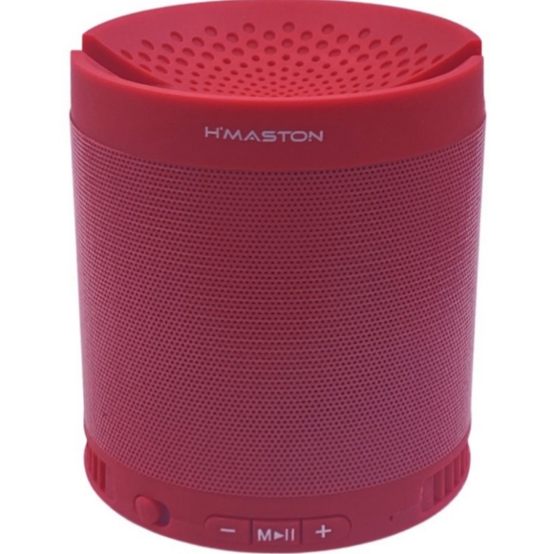 Caixa De Som Bluetooth Multifuncional Suporte H Maston Hf Q Vermelho