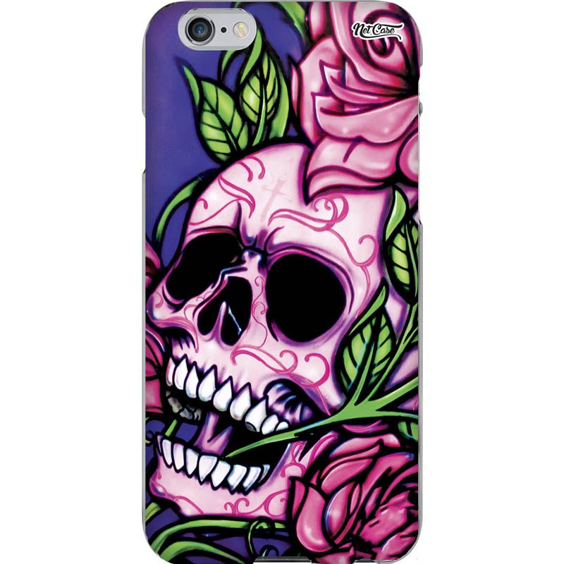 Capa Silicone NetCase Chapada Death and Roses