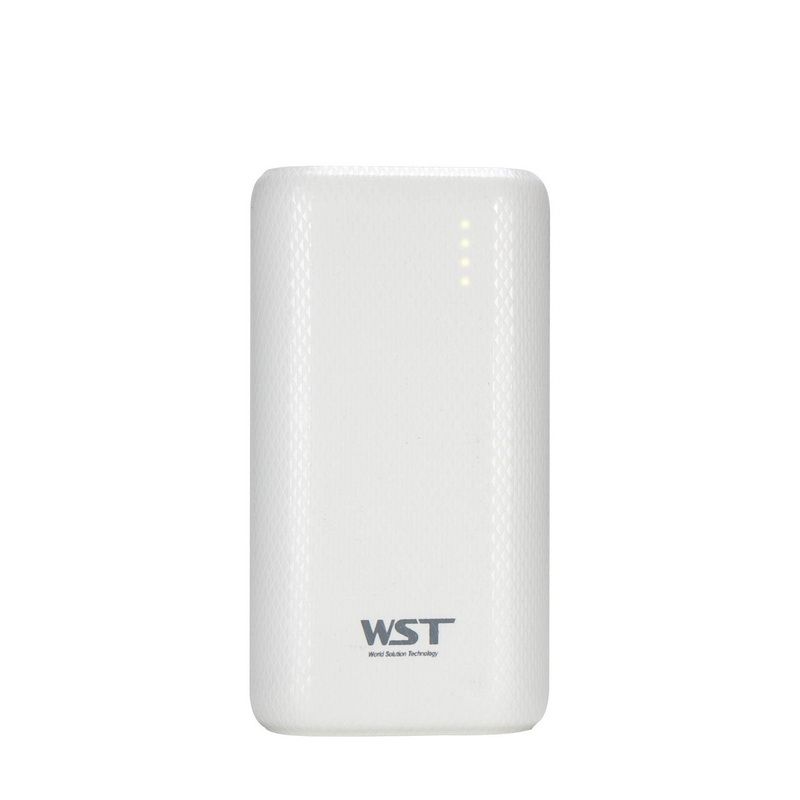 Bateria Extra Portátil Universal Power Bank WST DL-517 Usb - 6700mAh - Branco