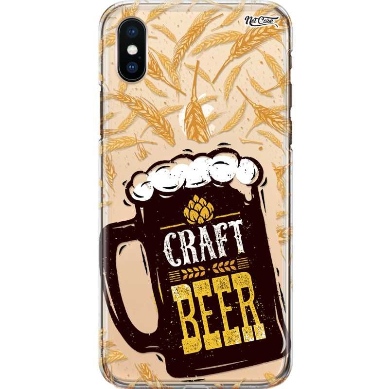 Capa Silicone NetCase Transparente Caneca Craft Beer