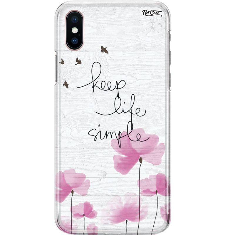 Capa Silicone NetCase Chapada Madeira Keep Life Simple