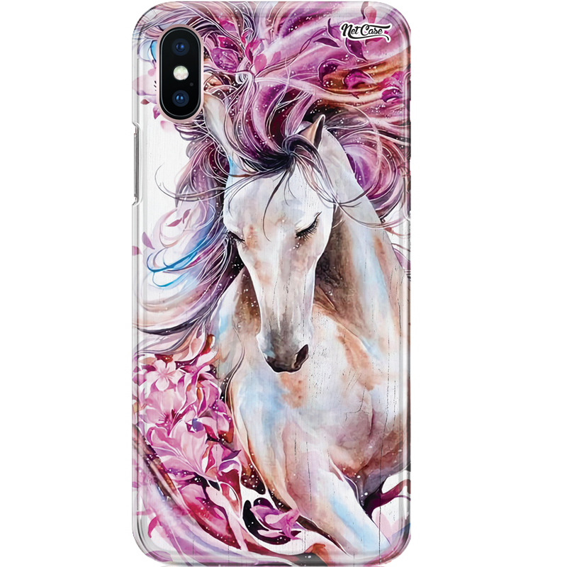 Capa Silicone NetCase Chapada Horse Painting Colourful 