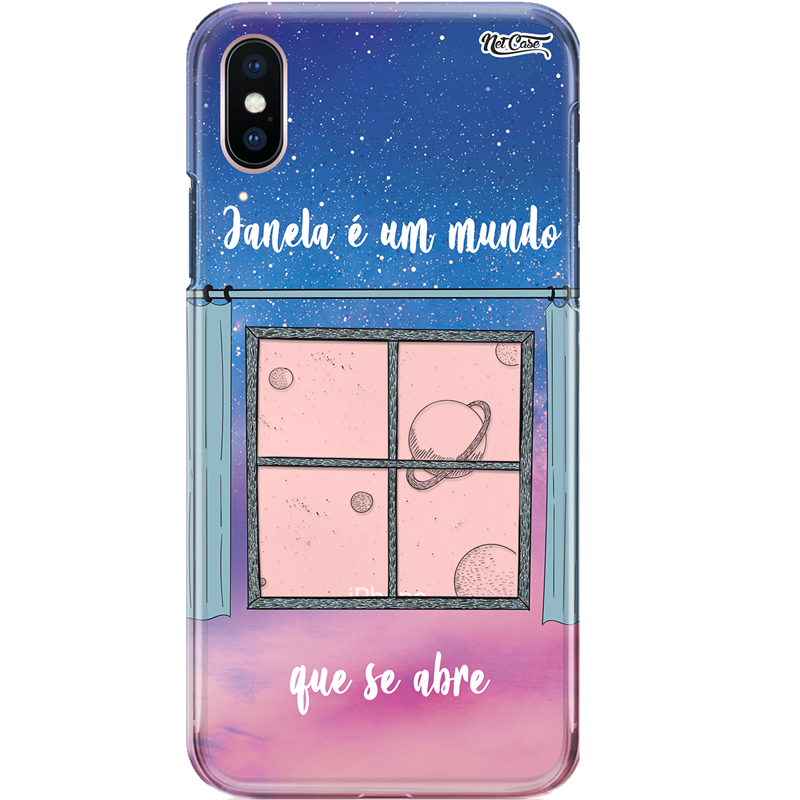 Capa Silicone NetCase Chapada Janela é Um Mundo que Se Abre