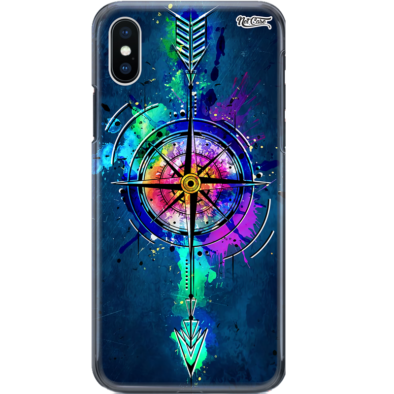 Capa Silicone NetCase Chapada Wind Rose Arrow