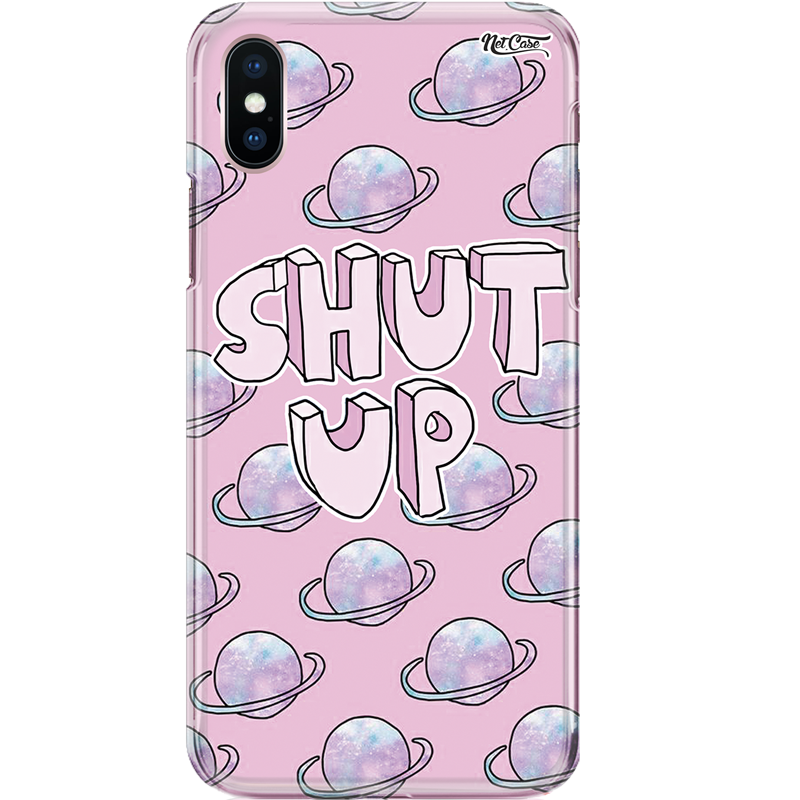 Capa Silicone NetCase Chapada Planets: Shut Up