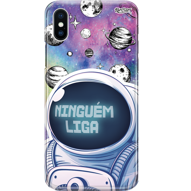 Capa Silicone NetCase Chapada Astronaut: Ninguém Liga