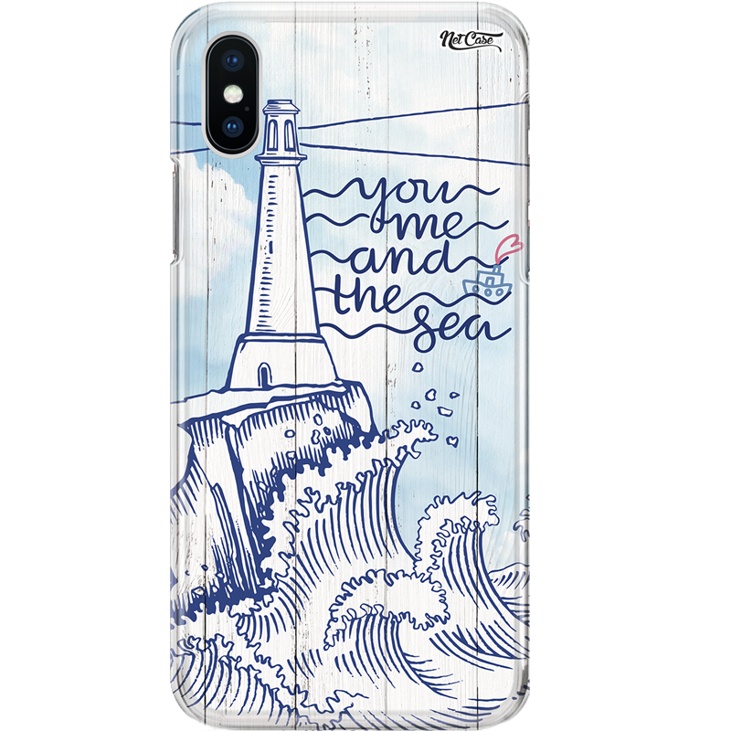 Capa Silicone NetCase Chapada Madeira You, Me and the Sea