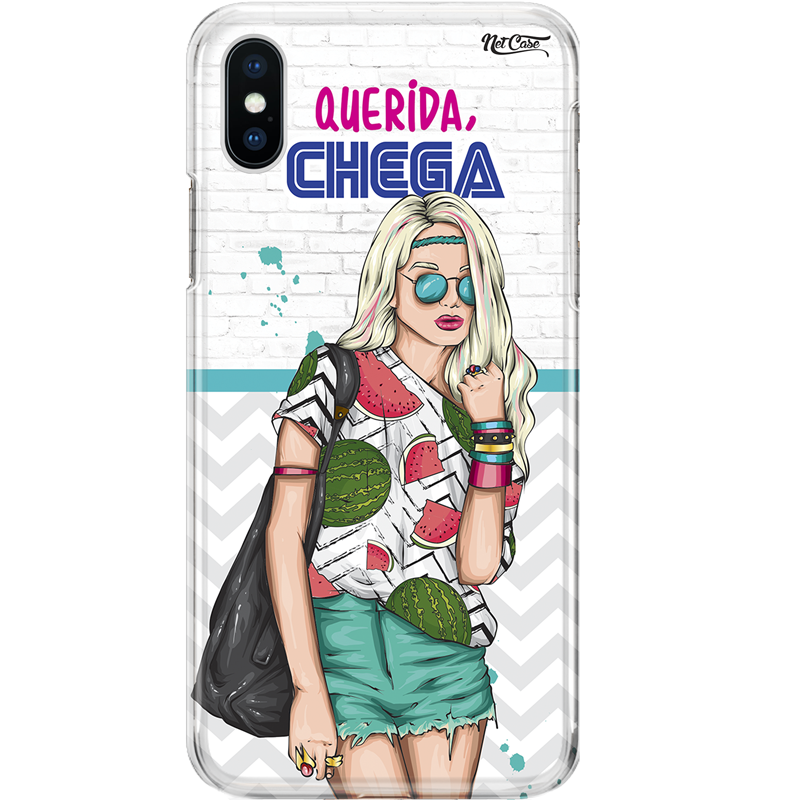 Capa Silicone NetCase Chapada Querida, Chega