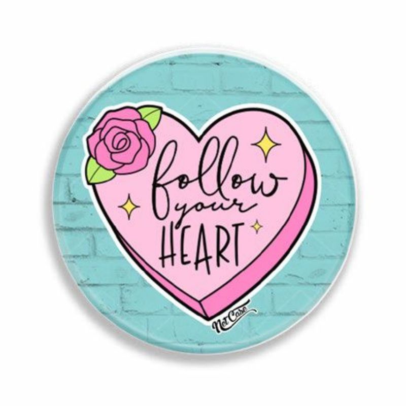 Suporte Pop Socket Netcase - Follow Your Heart