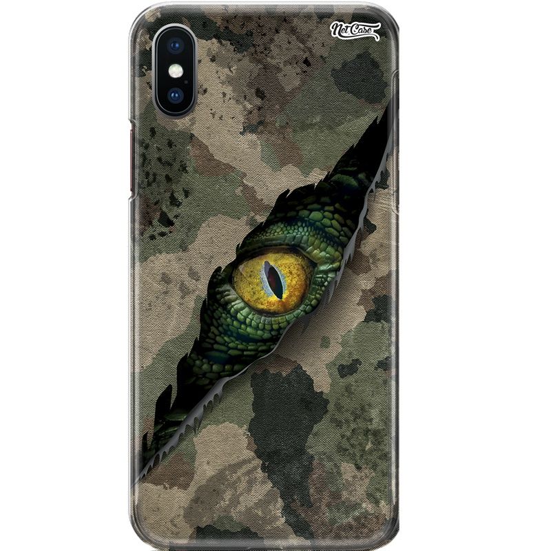 Capa Silicone NetCase Chapada Reptile Eye