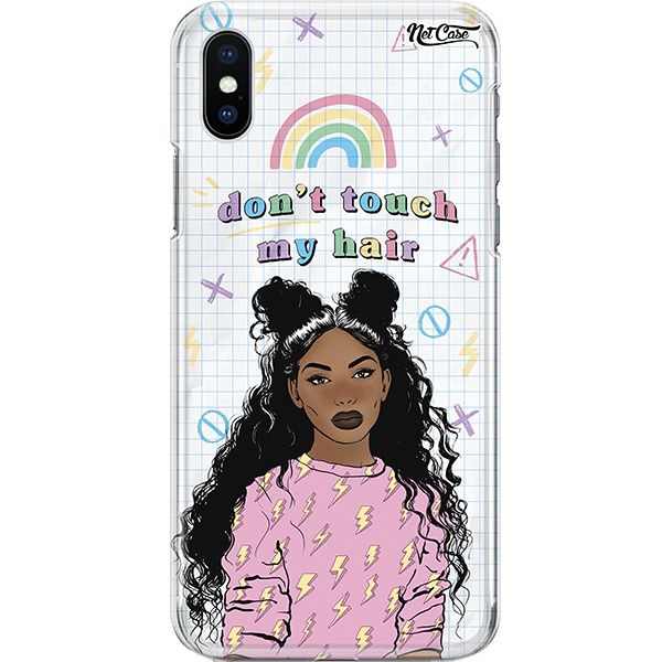 Capa Silicone NetCase Chapada Don't Touch My Hair