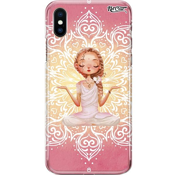 Capa Silicone NetCase Chapada Girl Meditating