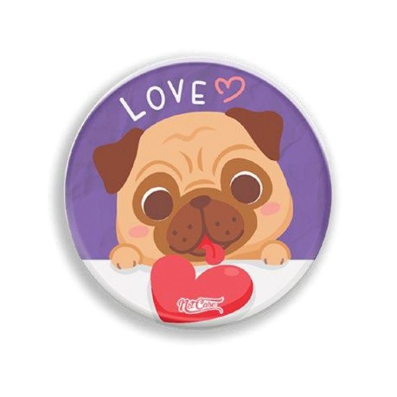 Suporte Pop Socket Netcase - Pug Love