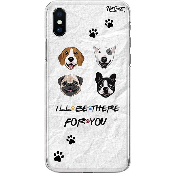 Capa Silicone NetCase Chapada Dogs: I'll Be There For You