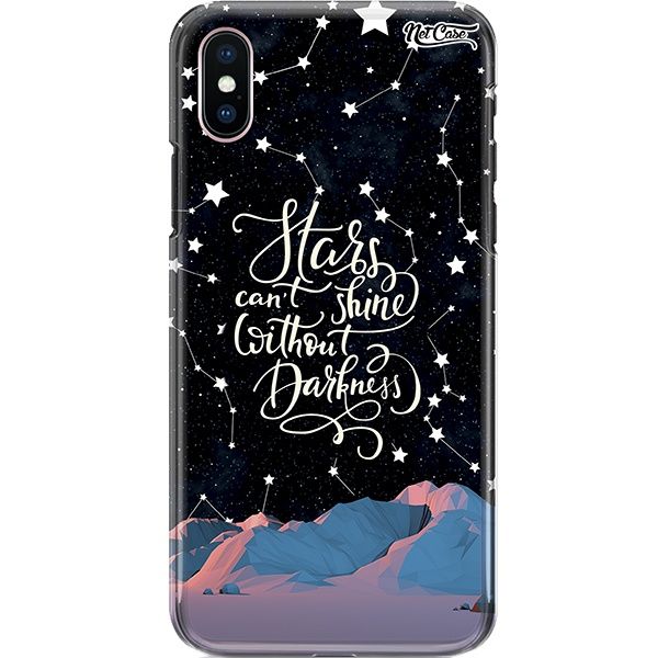 Capa Silicone NetCase Chapada Stars Can't Shine Withou Darkness