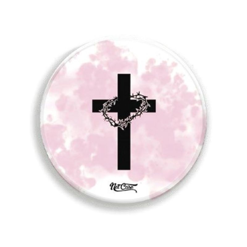 Suporte Pop Socket Netcase - Cross w/ Thorns