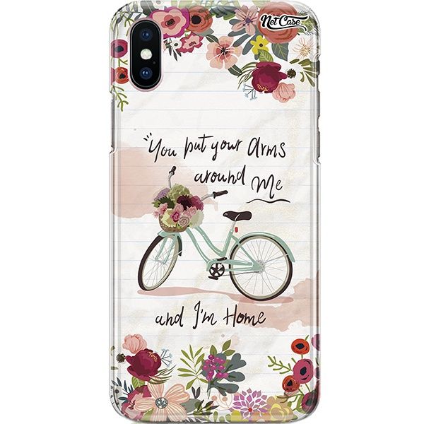 Capa Silicone NetCase  Chapada ''You Put Your Arms Around Me''...