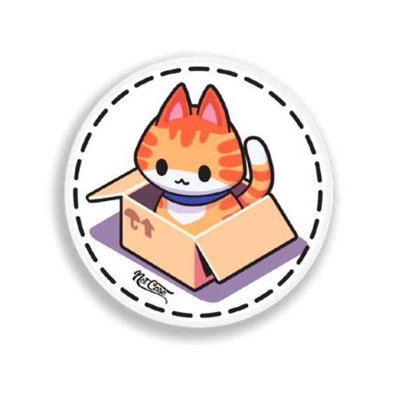 Suporte Pop Socket Netcase - Cat in the Box