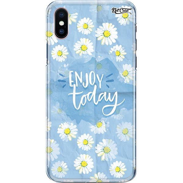 Capa Silicone NetCase Chapada Margaridas Enjoy Today 