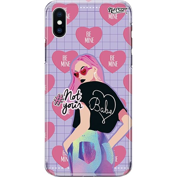 Capa Silicone NetCase Chapada Be Mine: #Not Your Babe