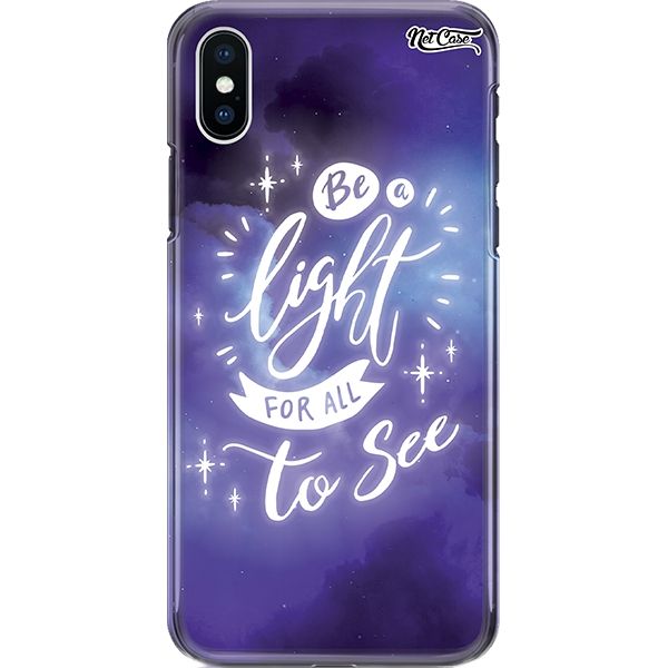 Capa Silicone NetCase Chapada Be a Light For All to See