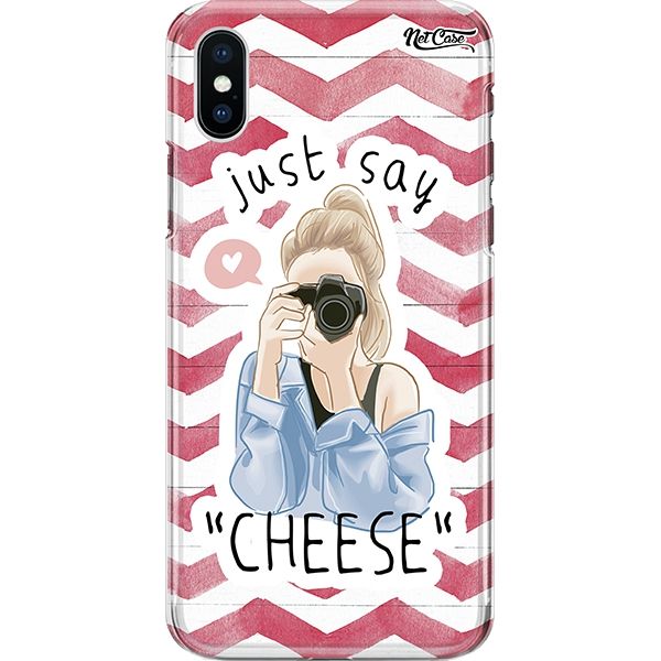 Capa Silicone NetCase Chapada Just Say ''Cheese''