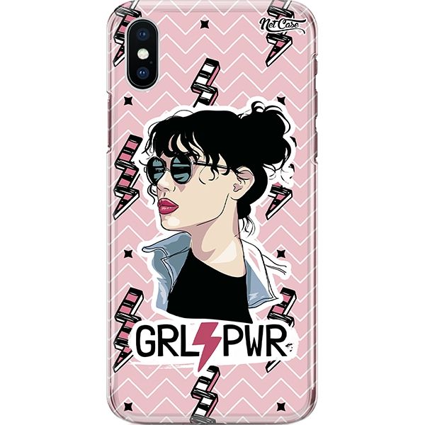 Capa Silicone NetCase Transparente GRL ϟ PWR