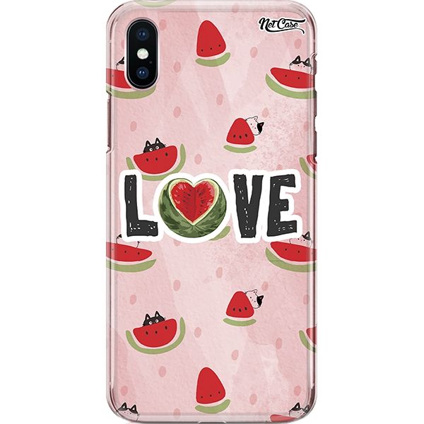 Capa Silicone NetCase Chapada Melancia Love