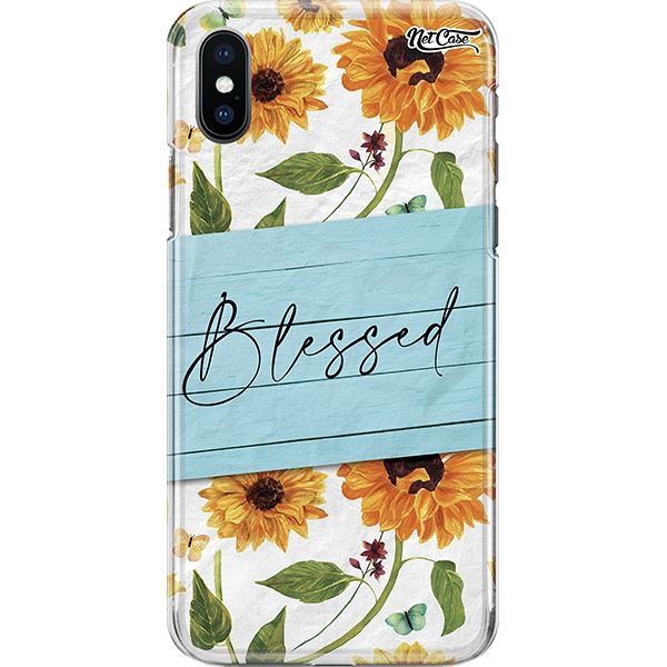 Capa Silicone NetCase Chapada Margaridas Blessed