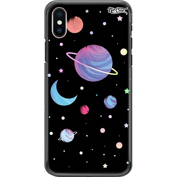 Capa Silicone NetCase Holográfica Moon and Planets