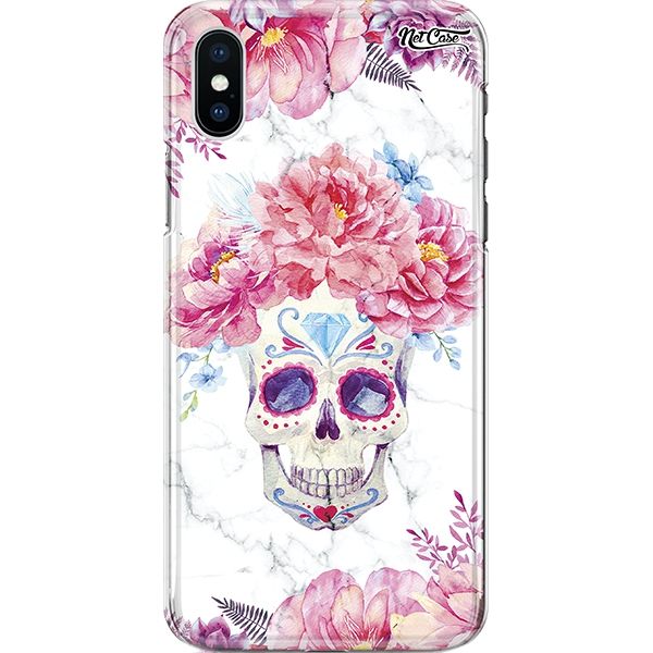 Capa Silicone NetCase Chapada Mexican Skull Painting