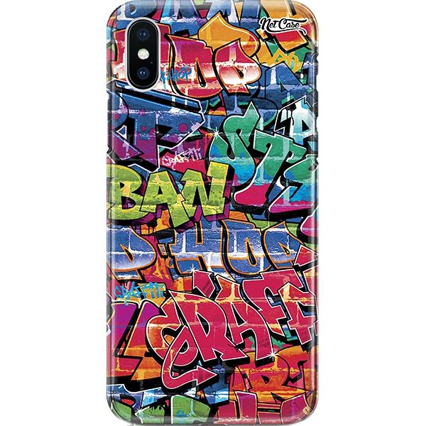 Capa Silicone NetCase Chapada Colorful Graffiti