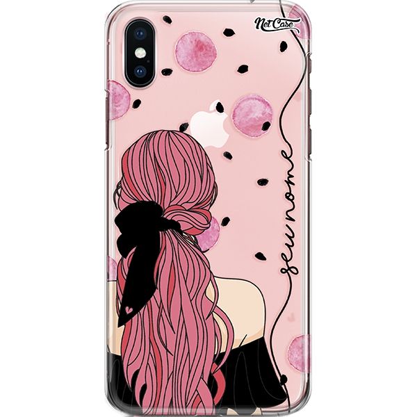 Capa Silicone NetCase Chapada Nome Red-Haired Girl