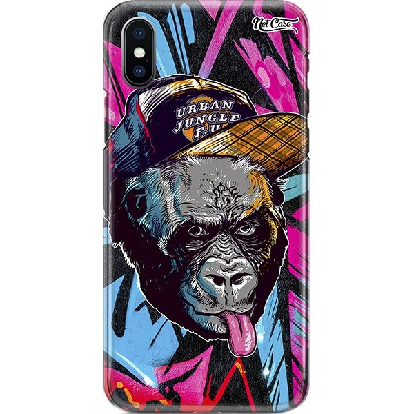 Capa Silicone NetCase Chapada Gorilla: Urban Jungle F.U