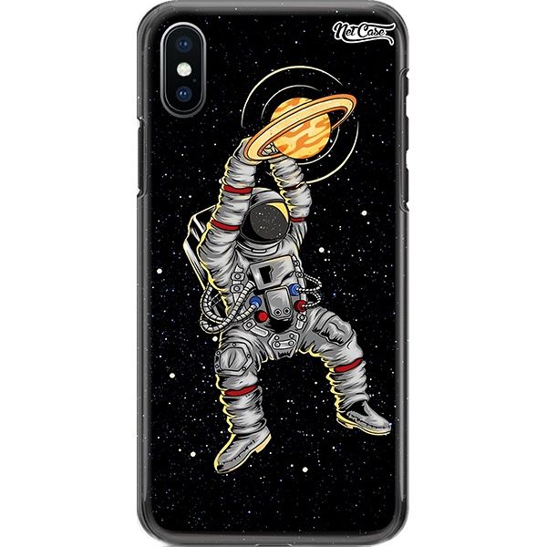 Capa Silicone NetCase Chapada Astronaut Hanging On the Planet