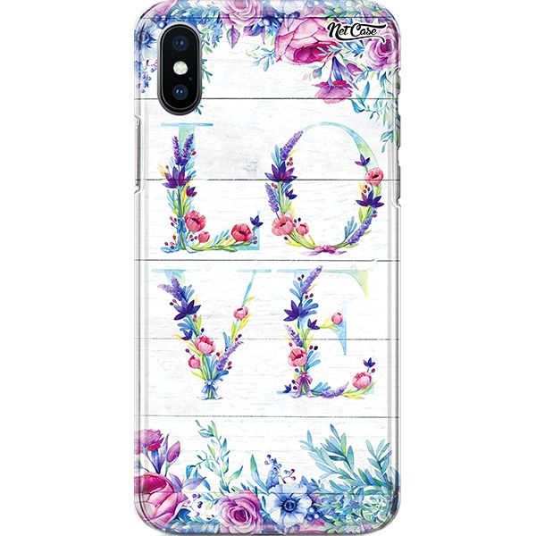 Capa Silicone NetCase Chapada Florets: Love