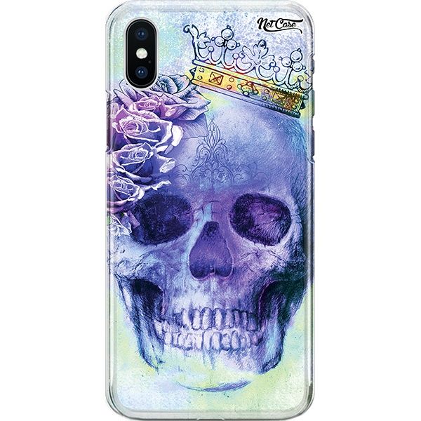 Capa Silicone NetCase Chapada Lilac Skull