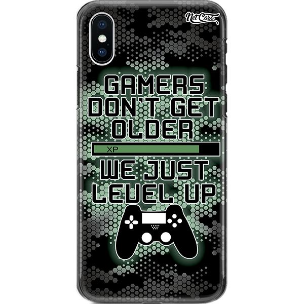 Capa Silicone NetCase Chapada Gamers Don't Get Older