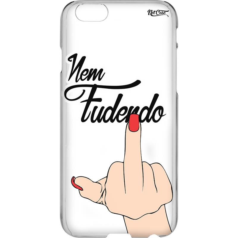 Capa Silicone NetCase Transparente Nem Fud*