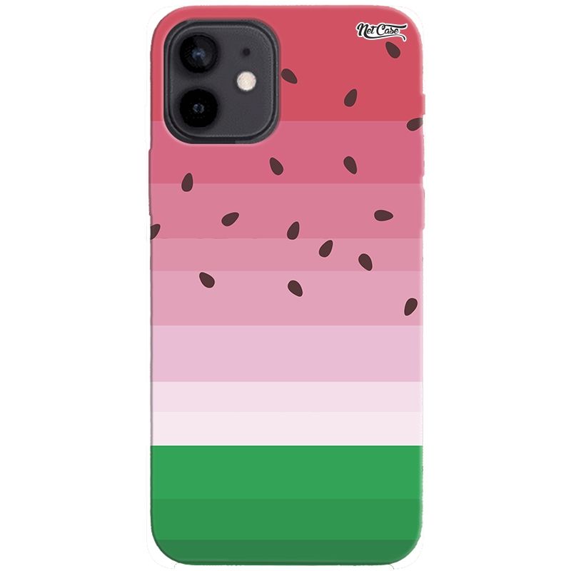 Capa Silicone NetCase Chapada Melancia em Listras