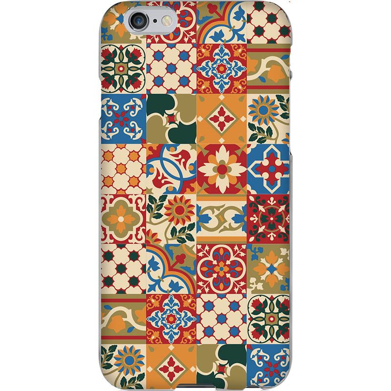 Capa Silicone NetCase Chapada Xadrez Floral