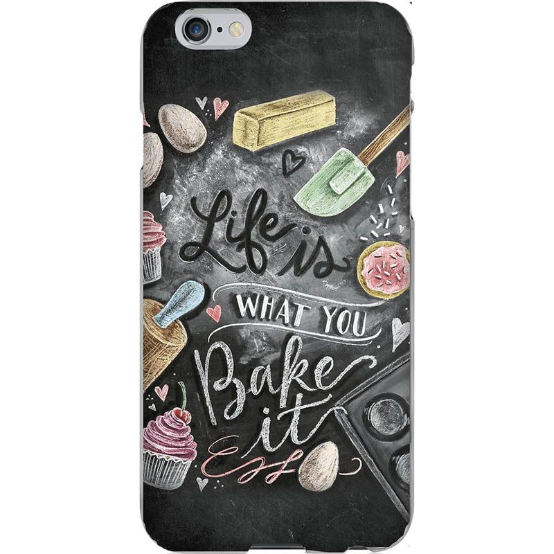 Capa Silicone NetCase Chapada Life Is What You Bake It