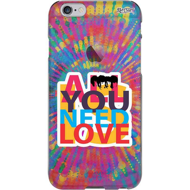 Capa Silicone NetCase Chapada ''All You Need is Love''