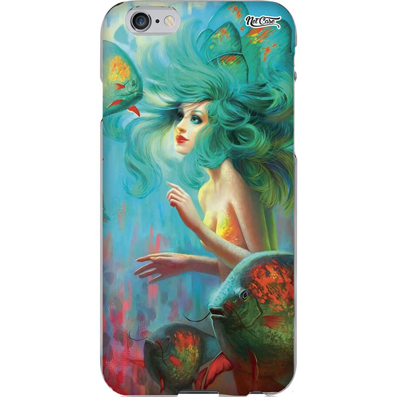 Capa Silicone NetCase Chapada Green Mermaid