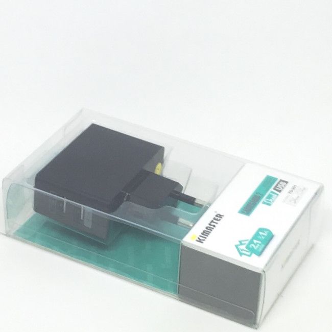 Carregador de Parede Universal Usb Duplo Kimaster - Preto