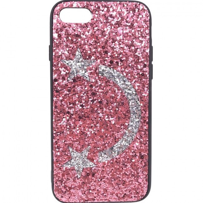 Capa Glitter Smile - Rosa