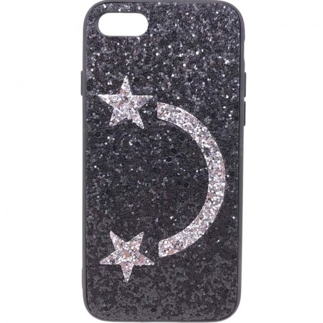 Capa Glitter Smile - Preto