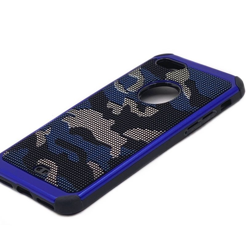 Capa Militar - Camuflada Azul