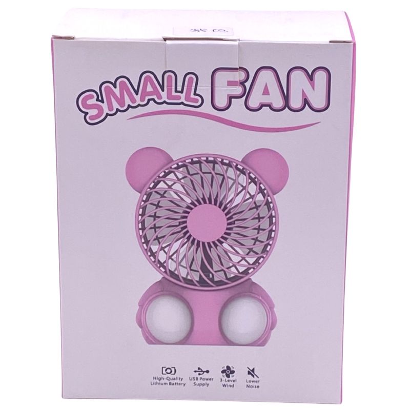 Mini Ventilador de Mesa S358 - Lilás